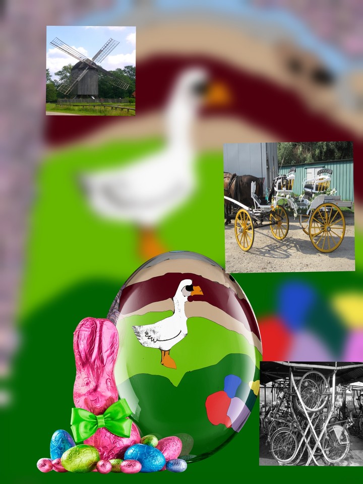 ostern huhn