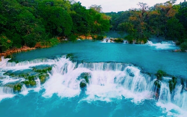 #Cascadas #México #Azul #Naturaleza