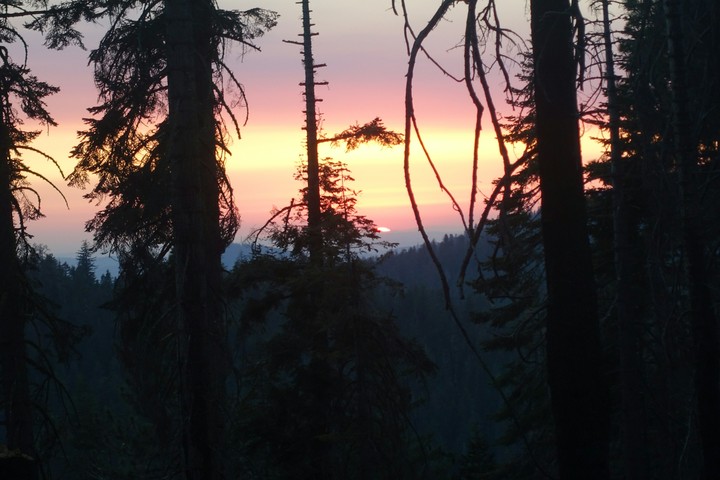 Sunset at Yosemite