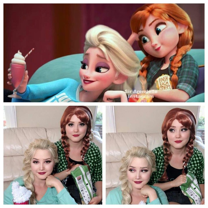 Elsa and anna