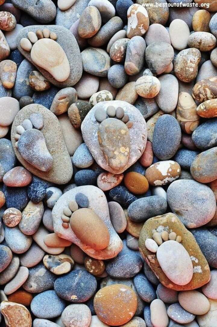 stone feet