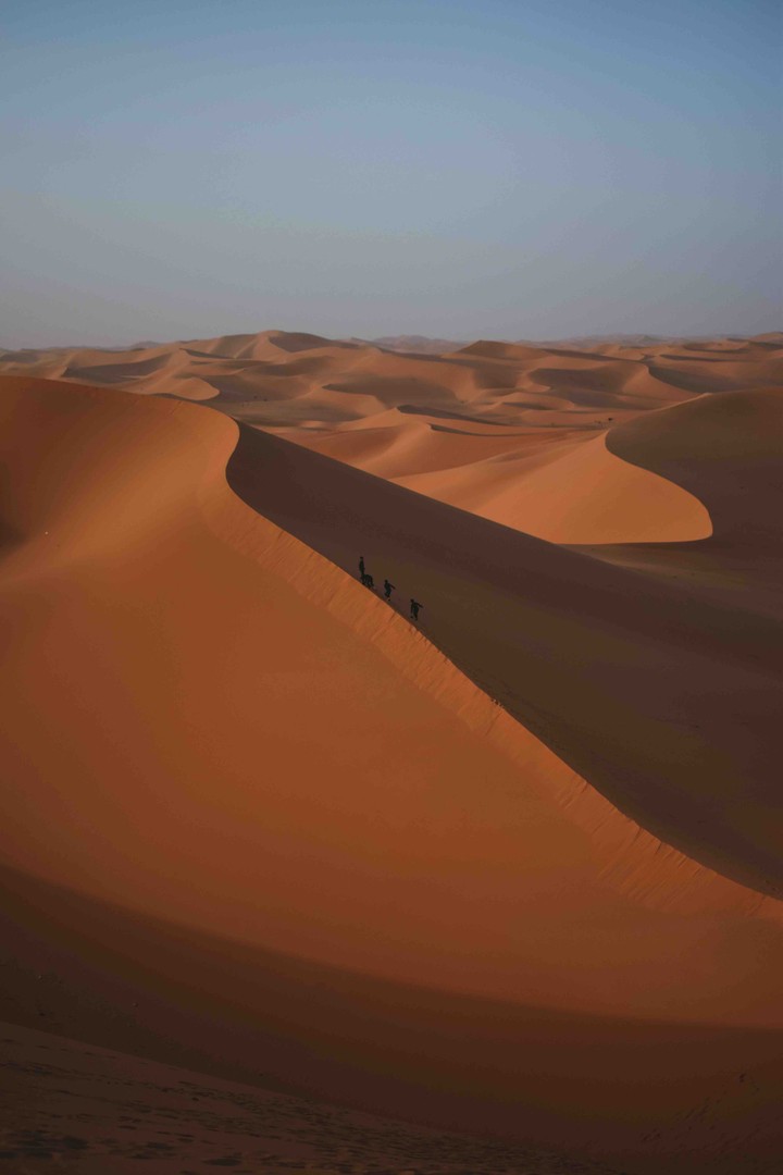 The Sahara desert
