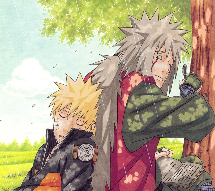 Naruto e Jiraya