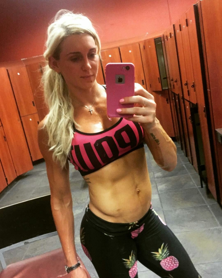 Charlotte WWE sexy body...