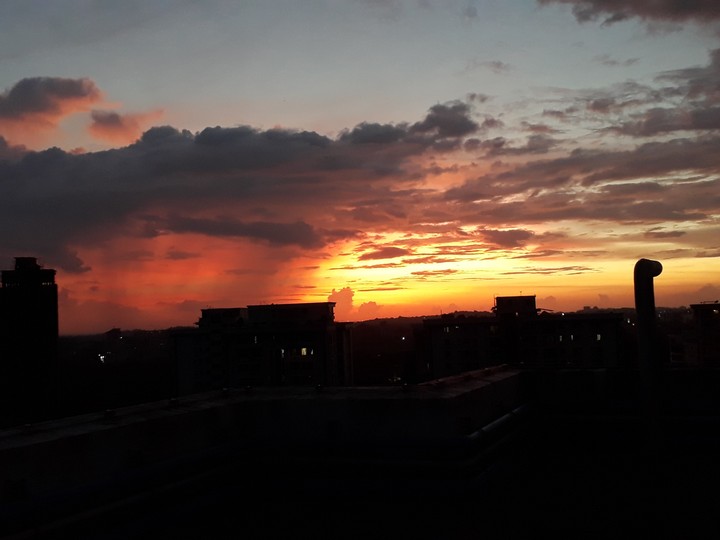 When Thunder clouds meets the Dusk