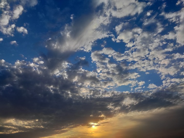 Sunset..