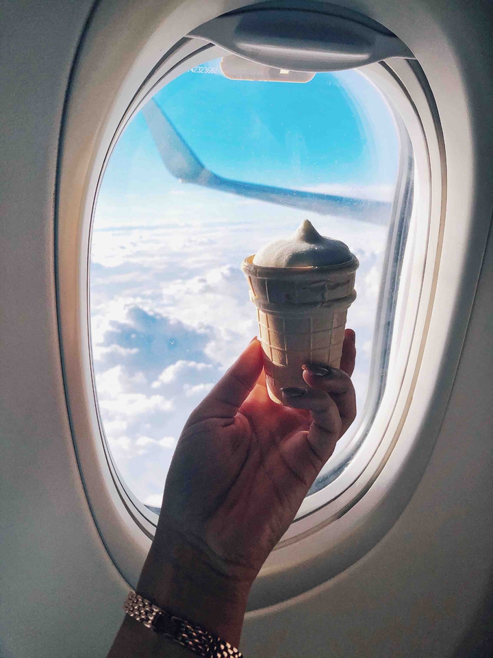 Ice-cream in the sky ☁️