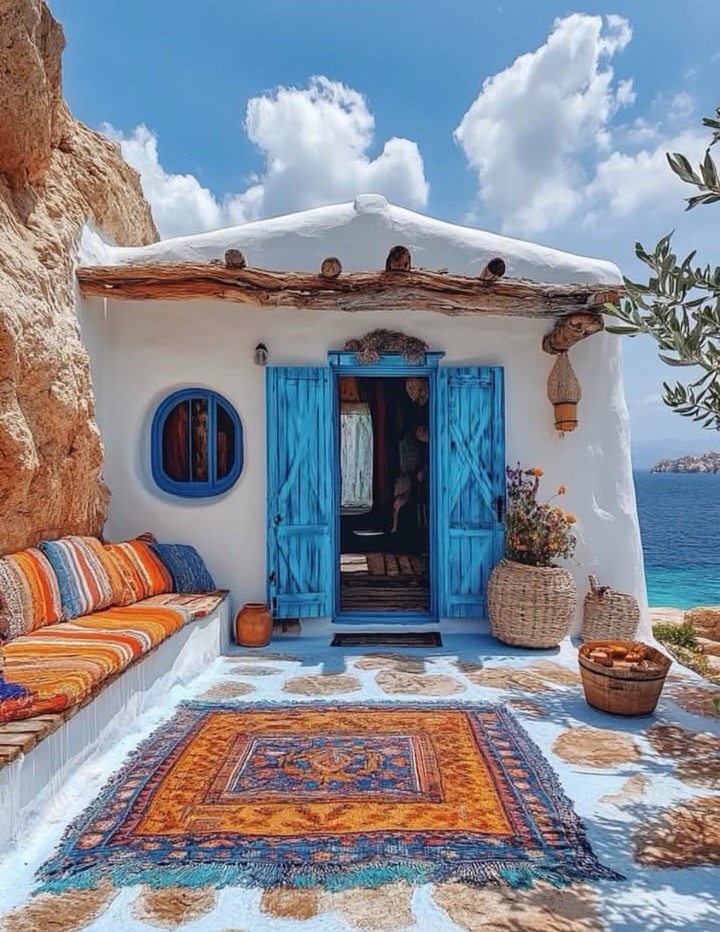 тапети resort, blue