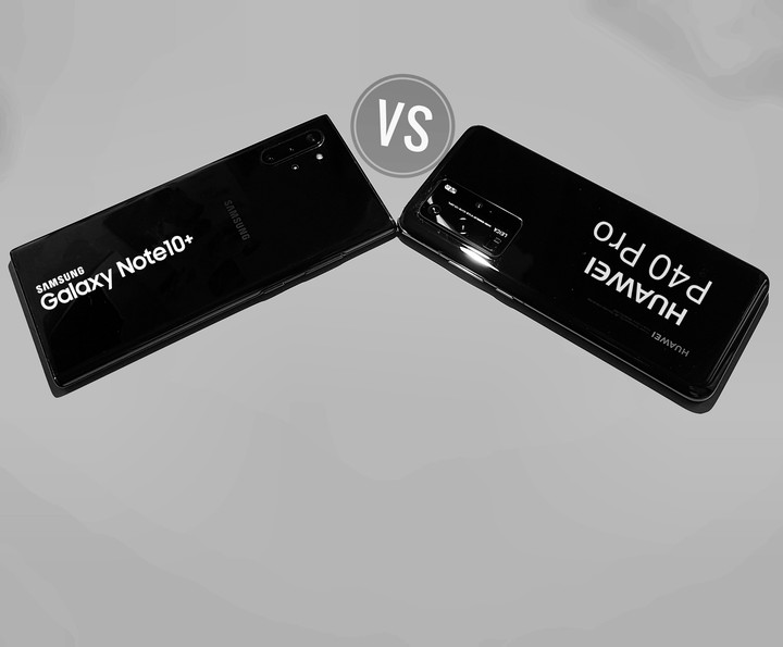 Samsung Galaxy Note 10 Plus Vs Huawei p40Pro