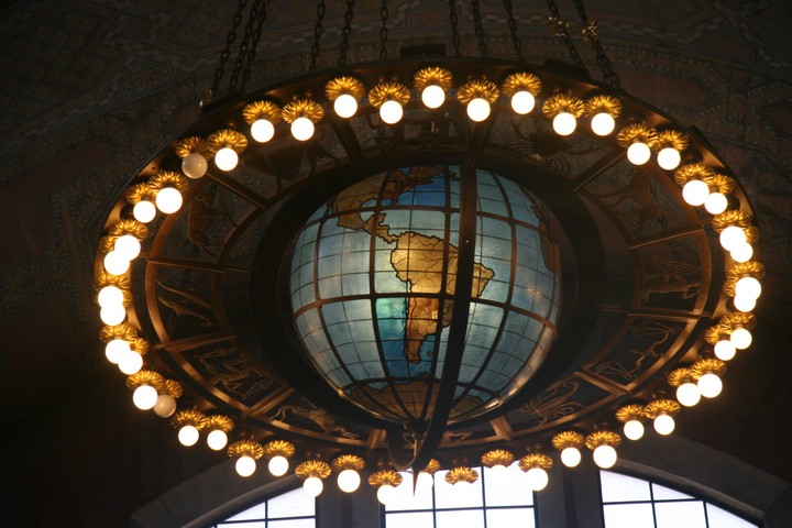Zodiac Chandelier created by Lawrie