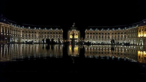 Mirroir D'eau Bordeaux,France