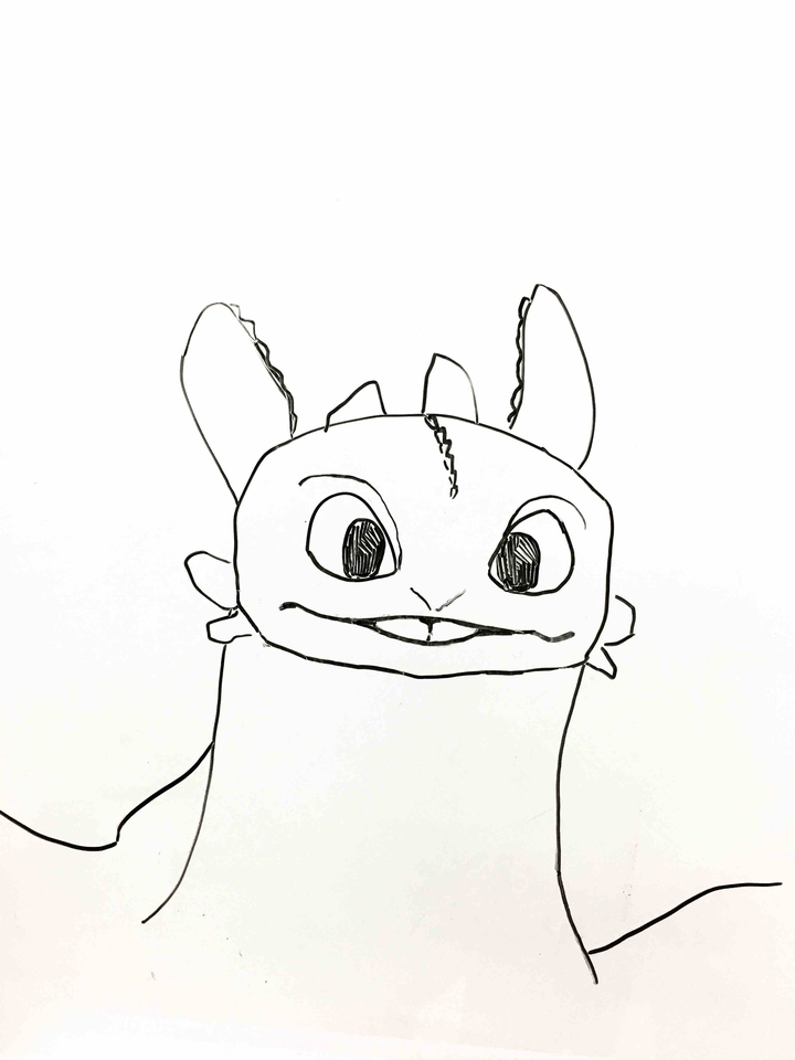toothless fan art