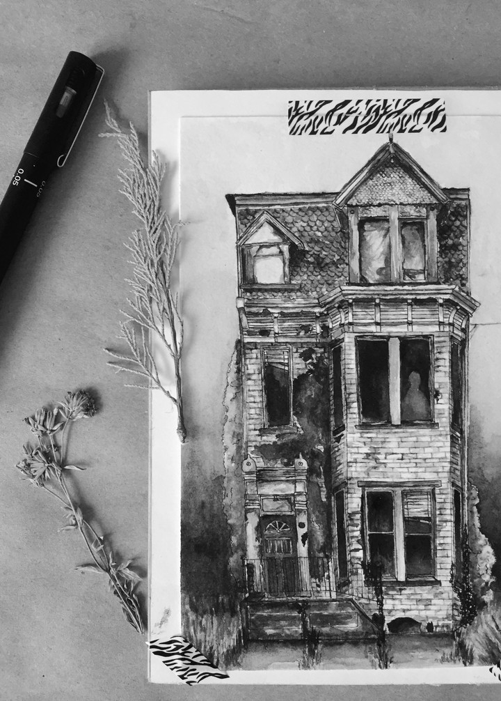 abandoned house 