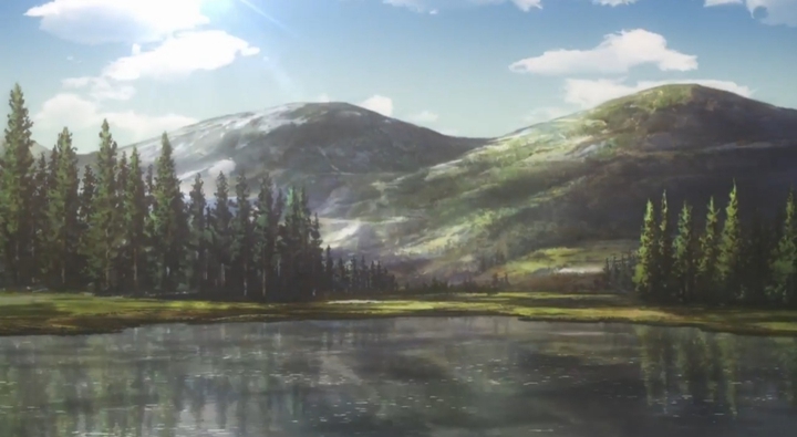 Nice mountain view