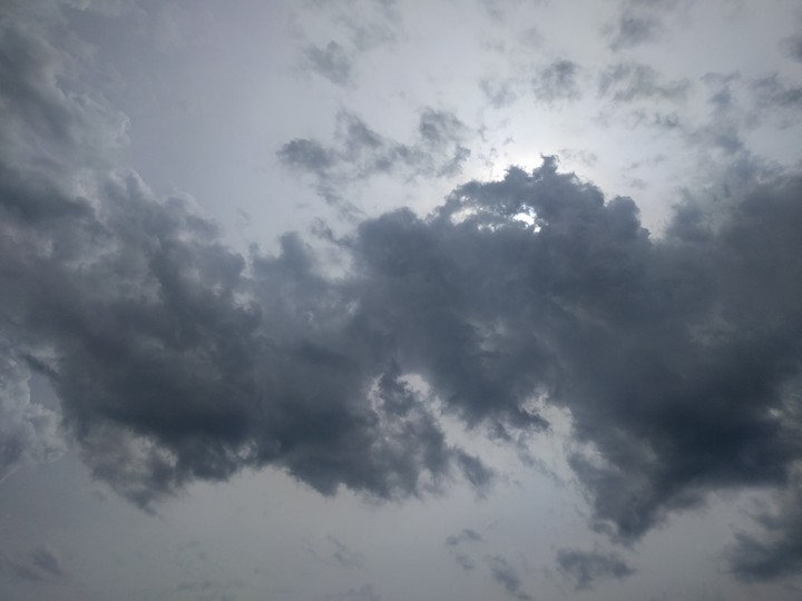 the dark clouds