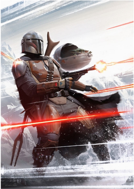 Mando firefight