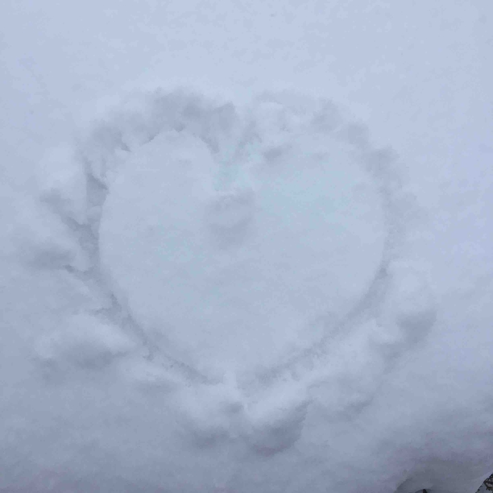 snow heart