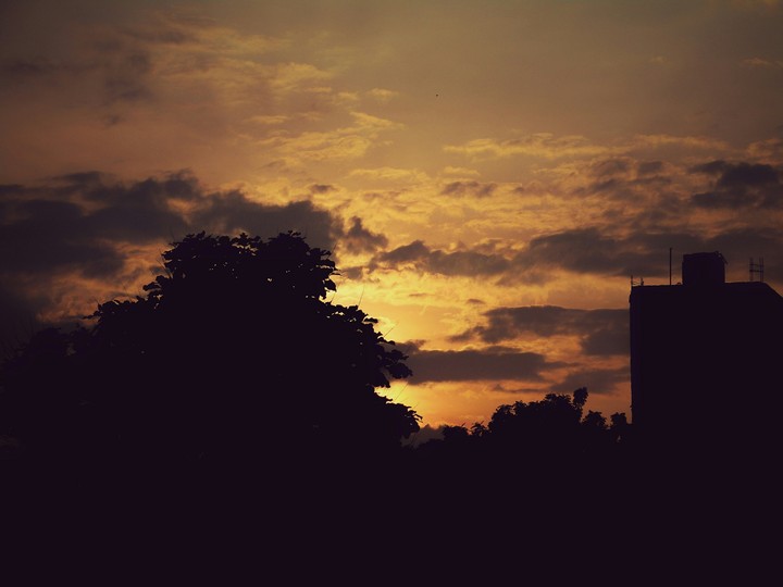 Sunset clouds