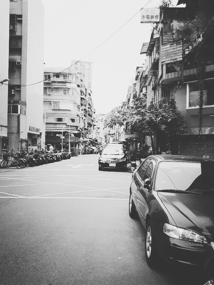 買晚餐的路上