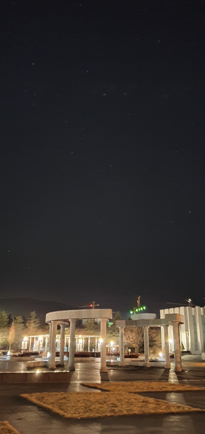 Campus night view