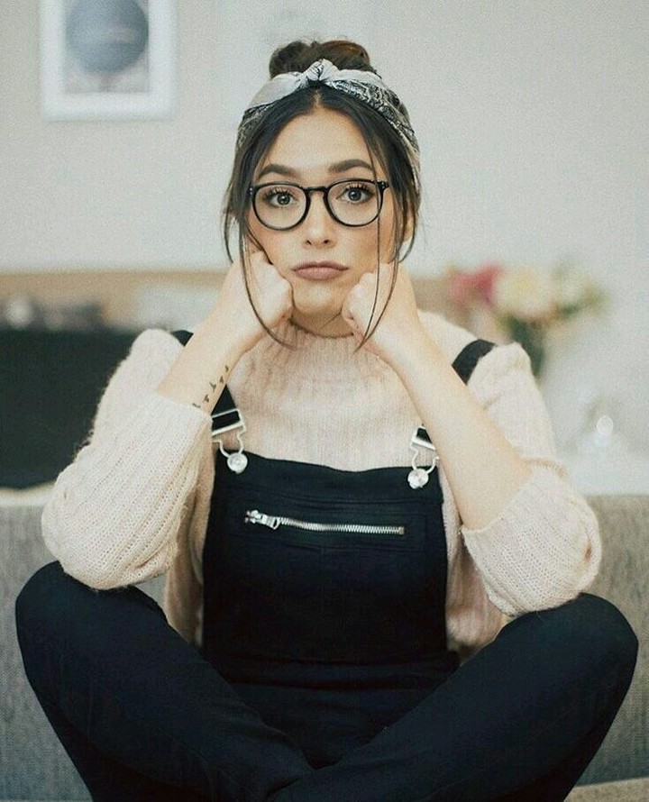 Girl with glasses