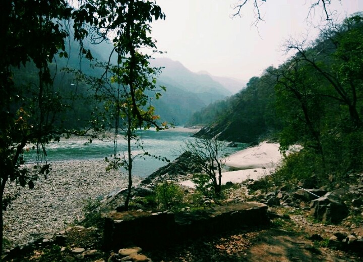 river beach