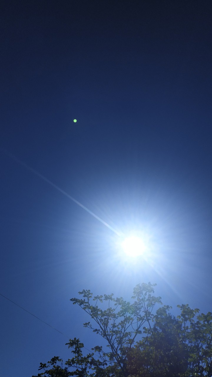The sky