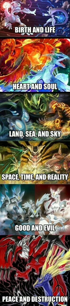 Pokemon all gods and ancient