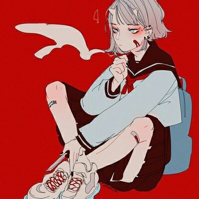 )