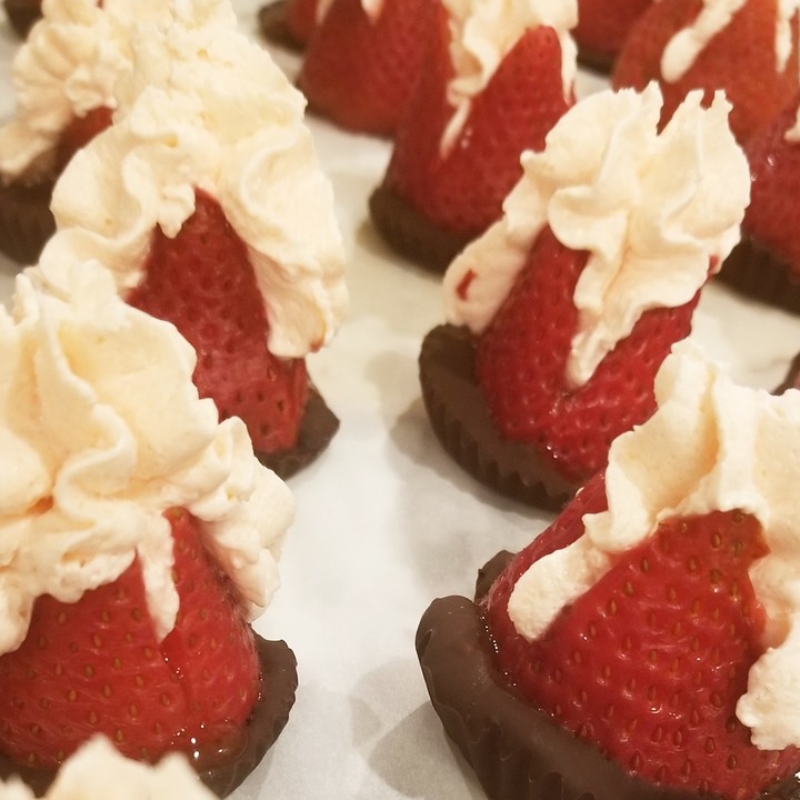 strawberries and cream
