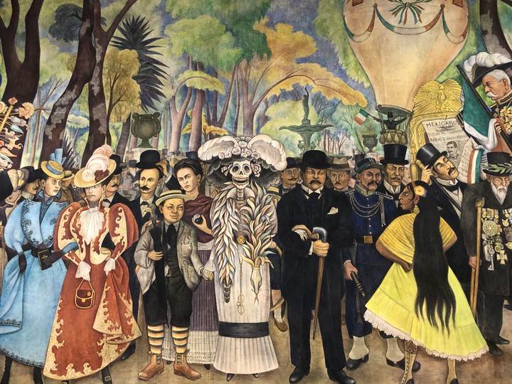 Frida Kahlo y Diego Rivera de Niño