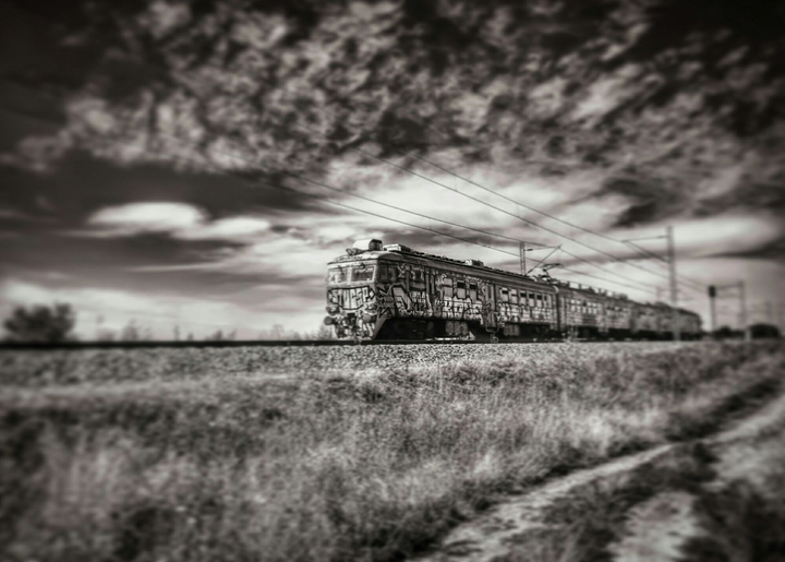 Train in Sebes