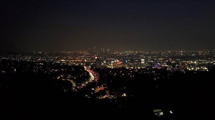 Los Angeles from Hollywood Hills