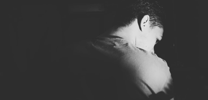 Alone in darkness