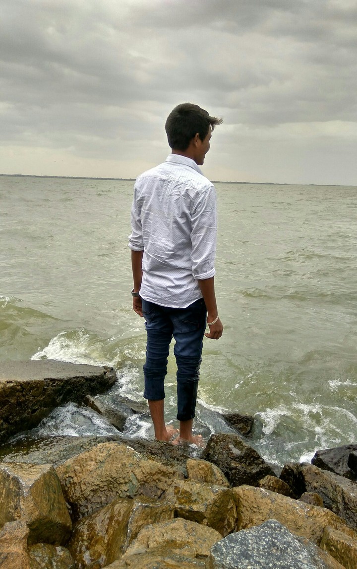 #bonding with sea.....