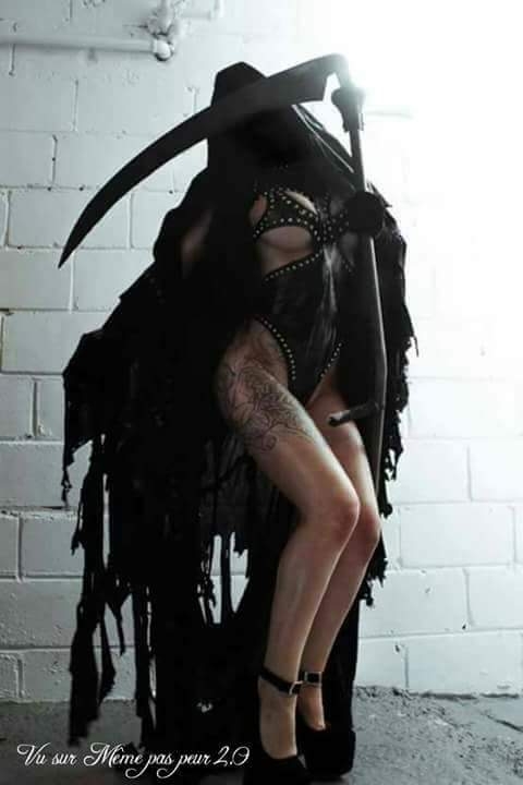 woman dark