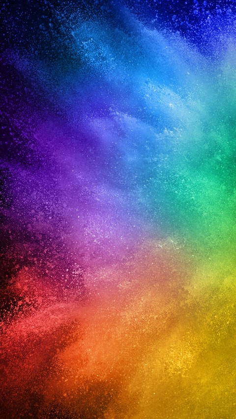 rainbow colours