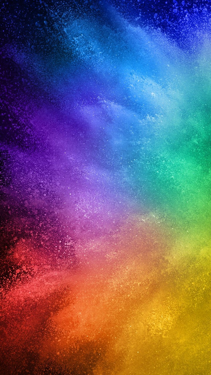 rainbow colours