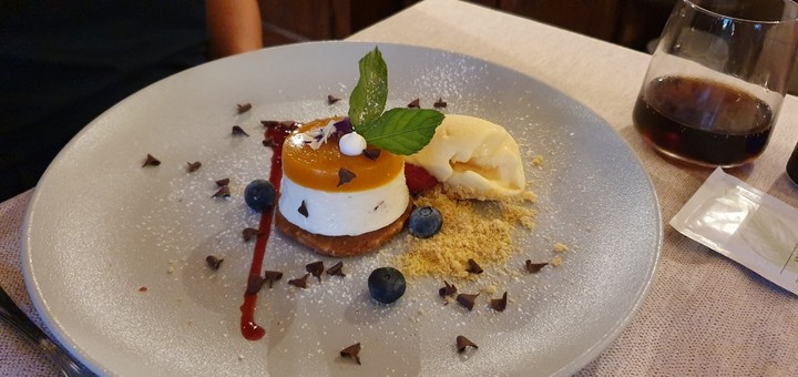 mangós sajttorta