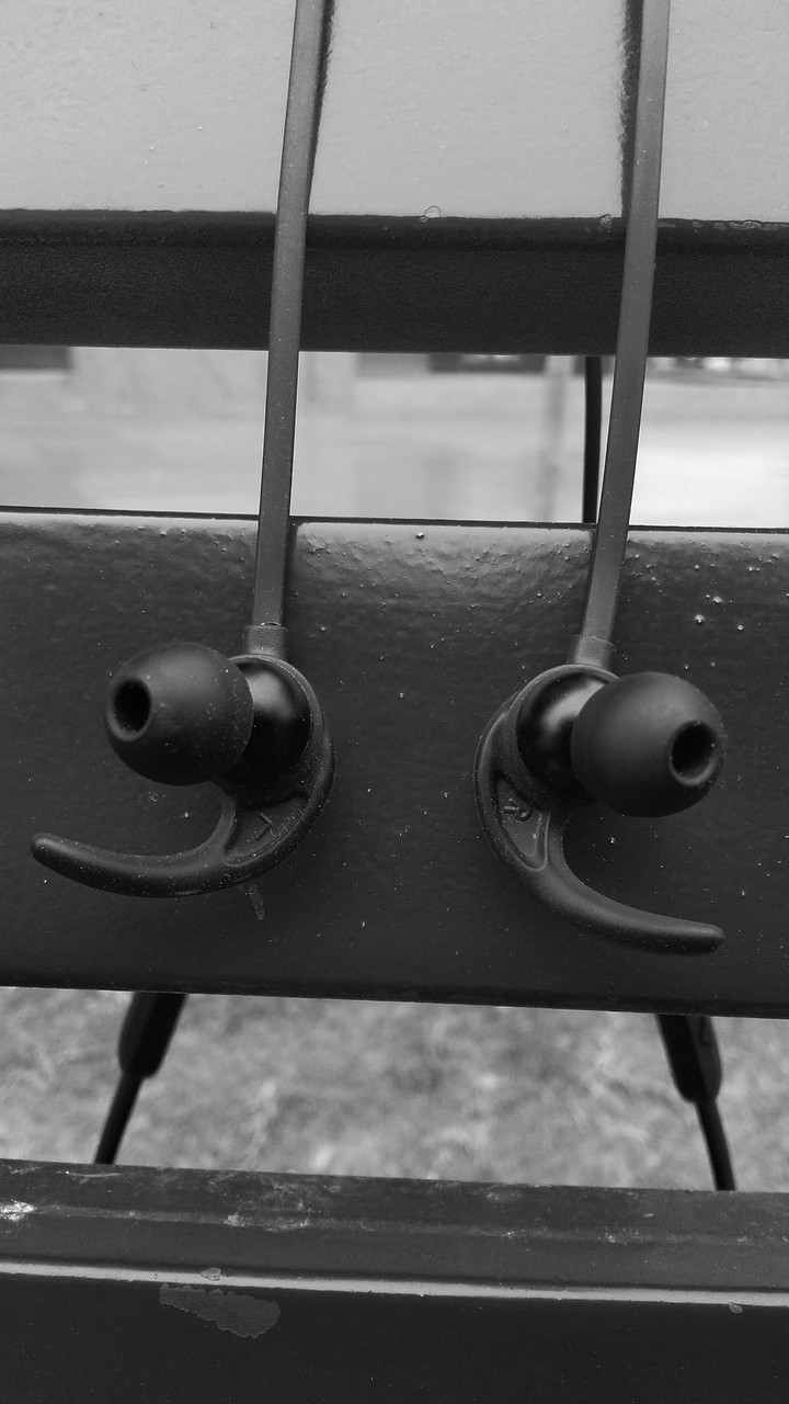 earphones...