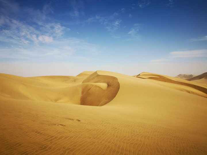 Namib dunes in Namibia