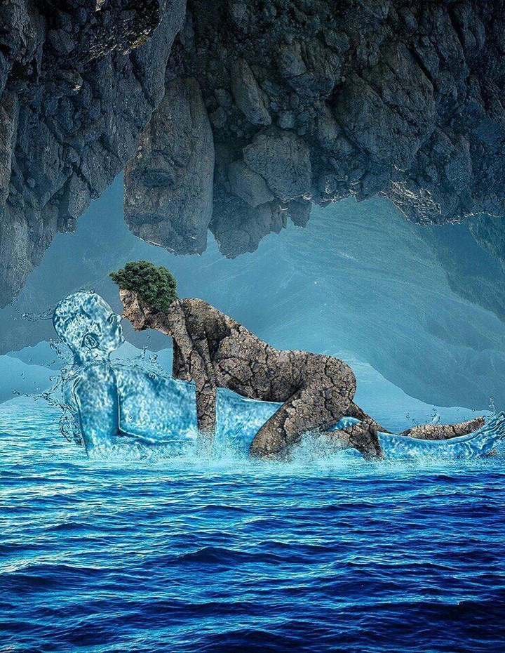 water and land♡