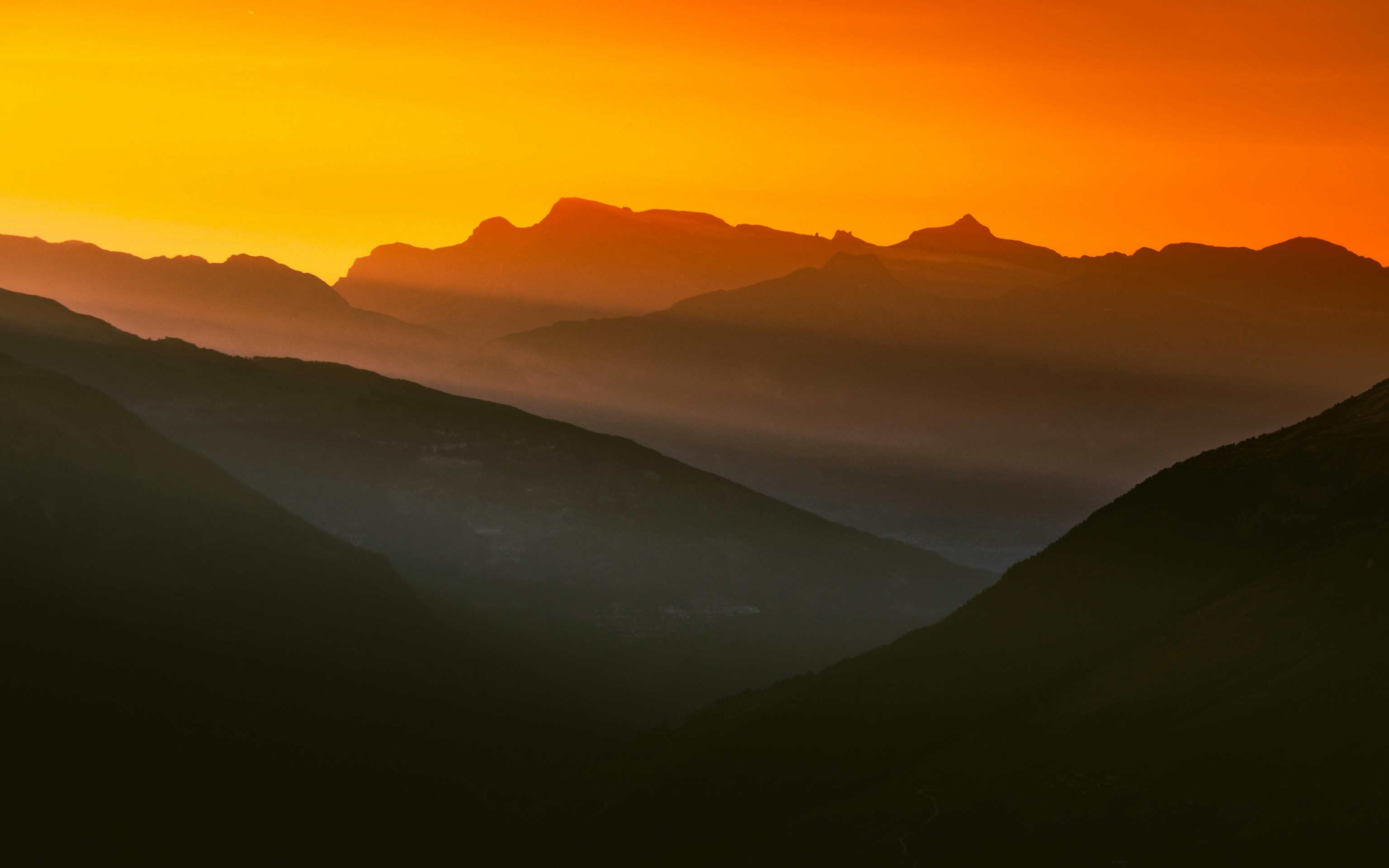 afterglow, dusk wallpapers
