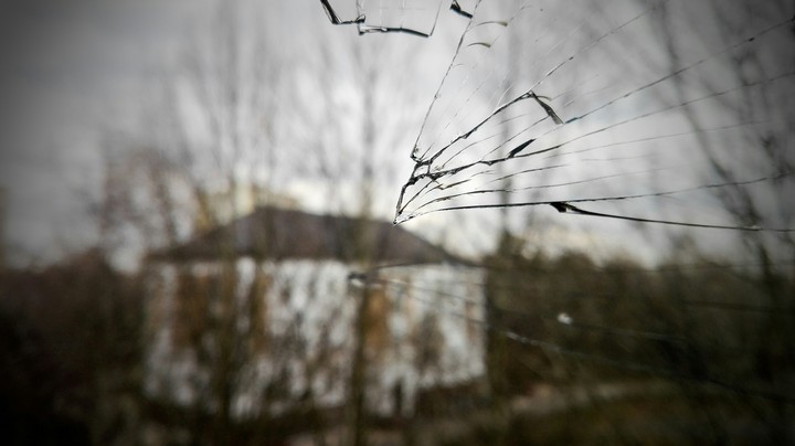 Broken glass