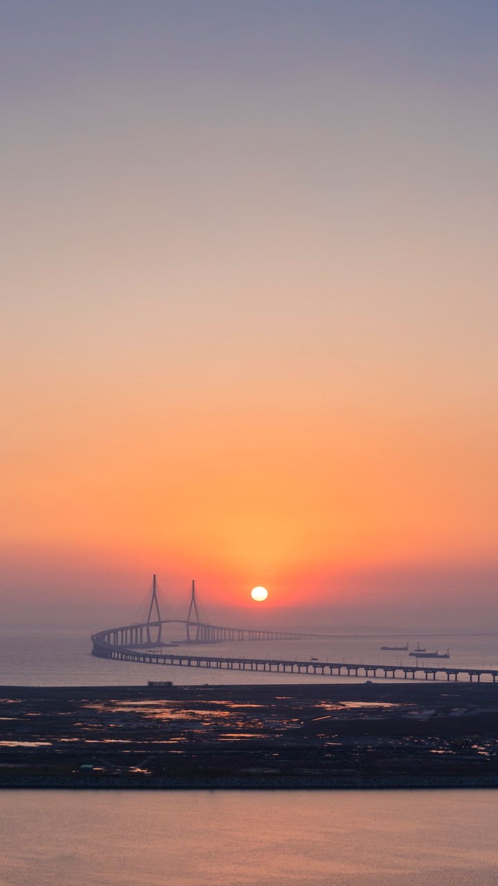 Sunset over the Bridge