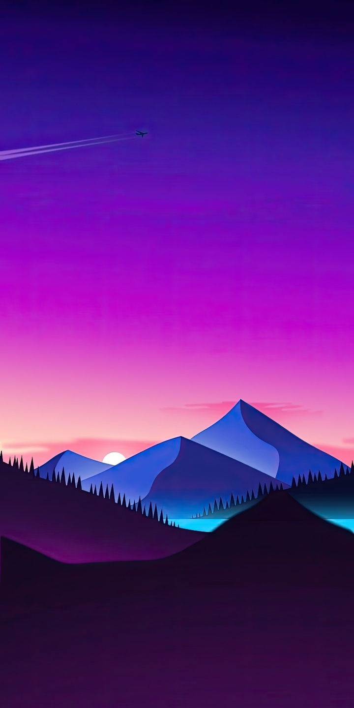tapety graphics, evening