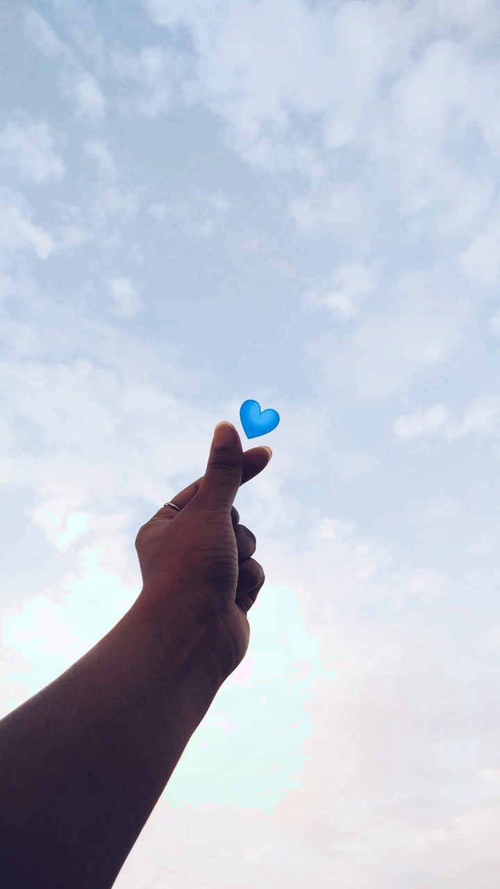 blue heart