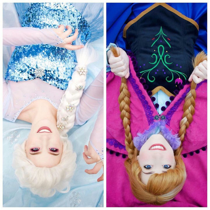 Elsa and Anna