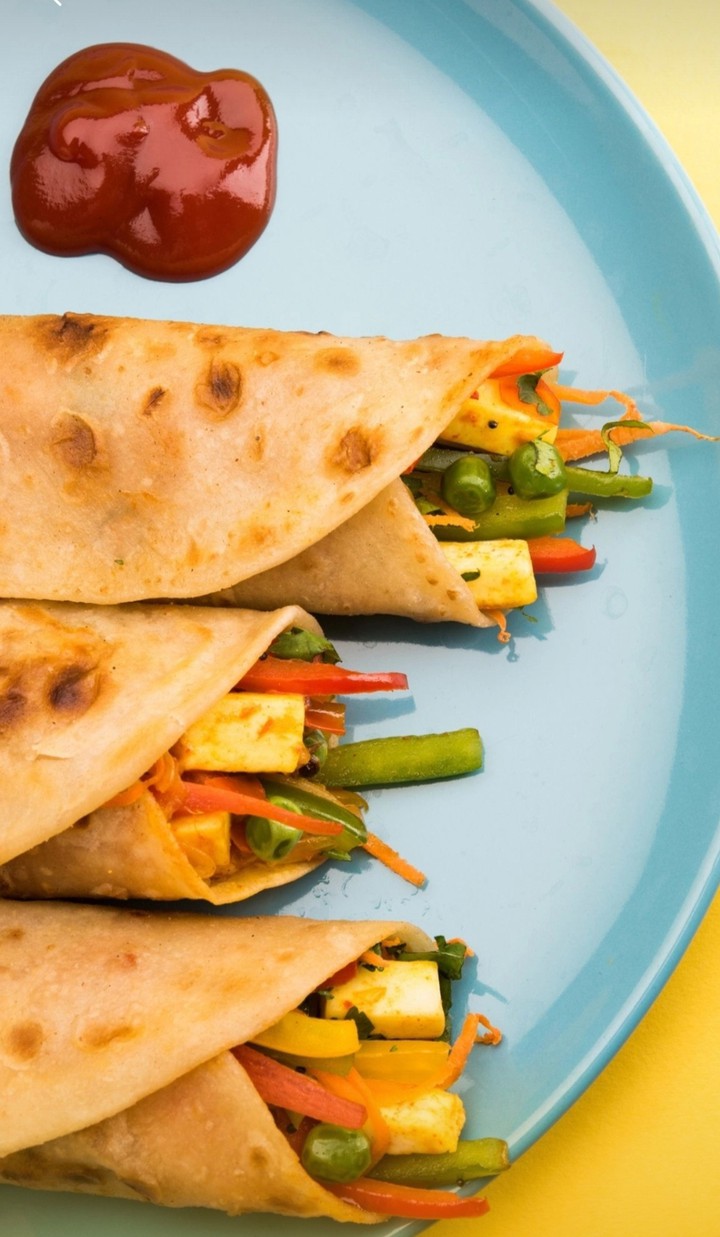 Spicy Paneer Rolls