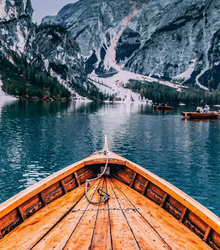 The boat in river